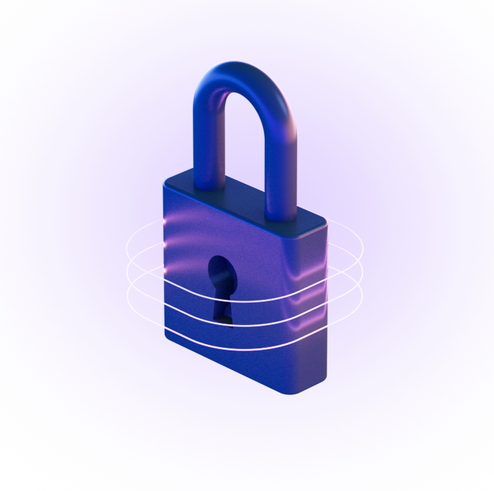 a locked padlock